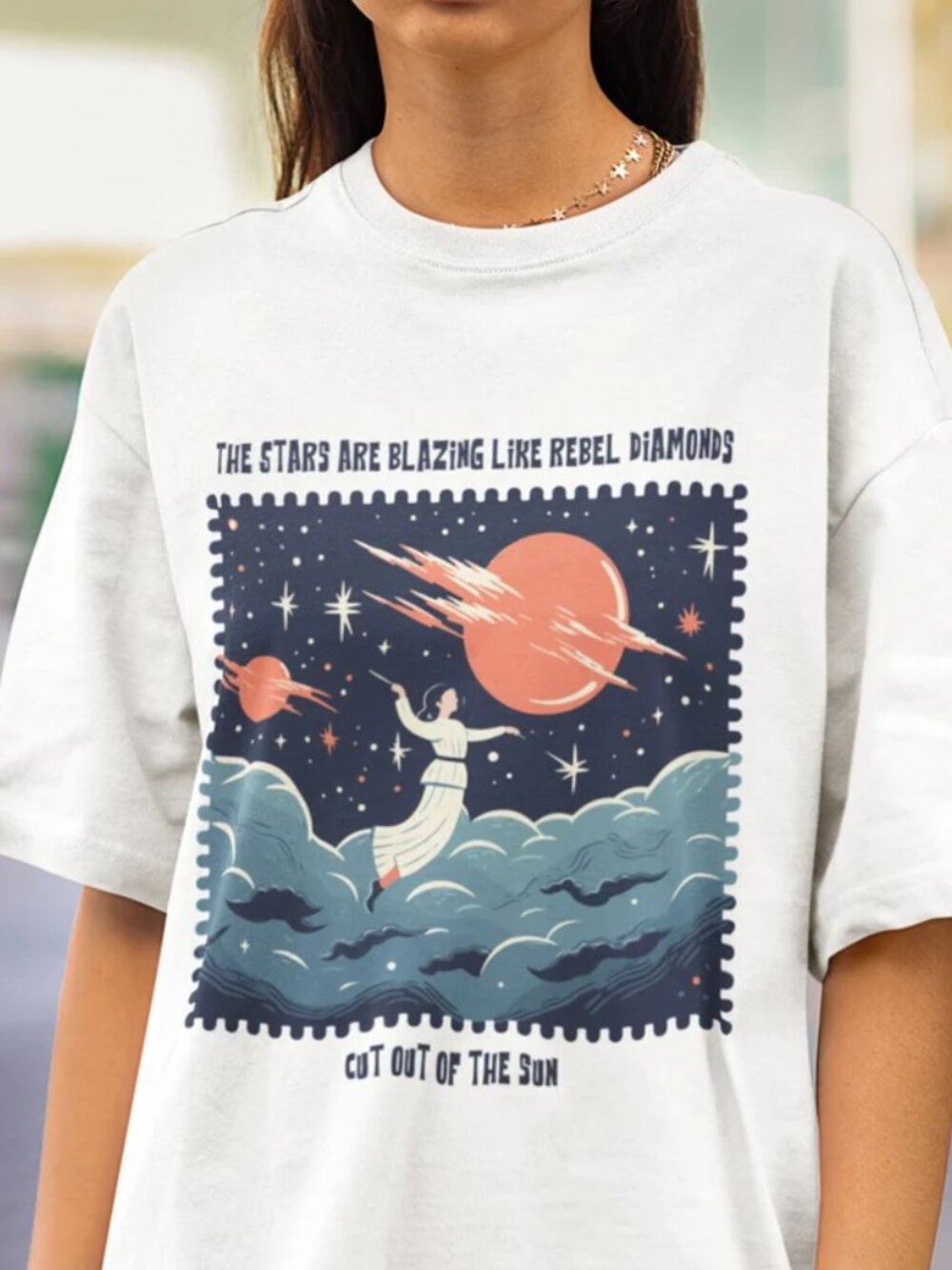 The Stars Are Blazing Like Rebel Diamonds T-Shirt